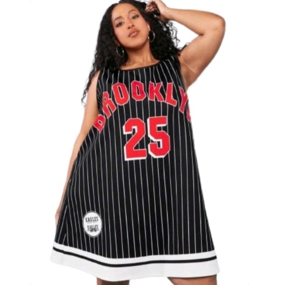 BROOKLYN 25 ☆ CUTE CHEER STYLE ☆ A-LINE DRESS ☆ 6x [32/34] ☆ NWT - Picture 4 of 9